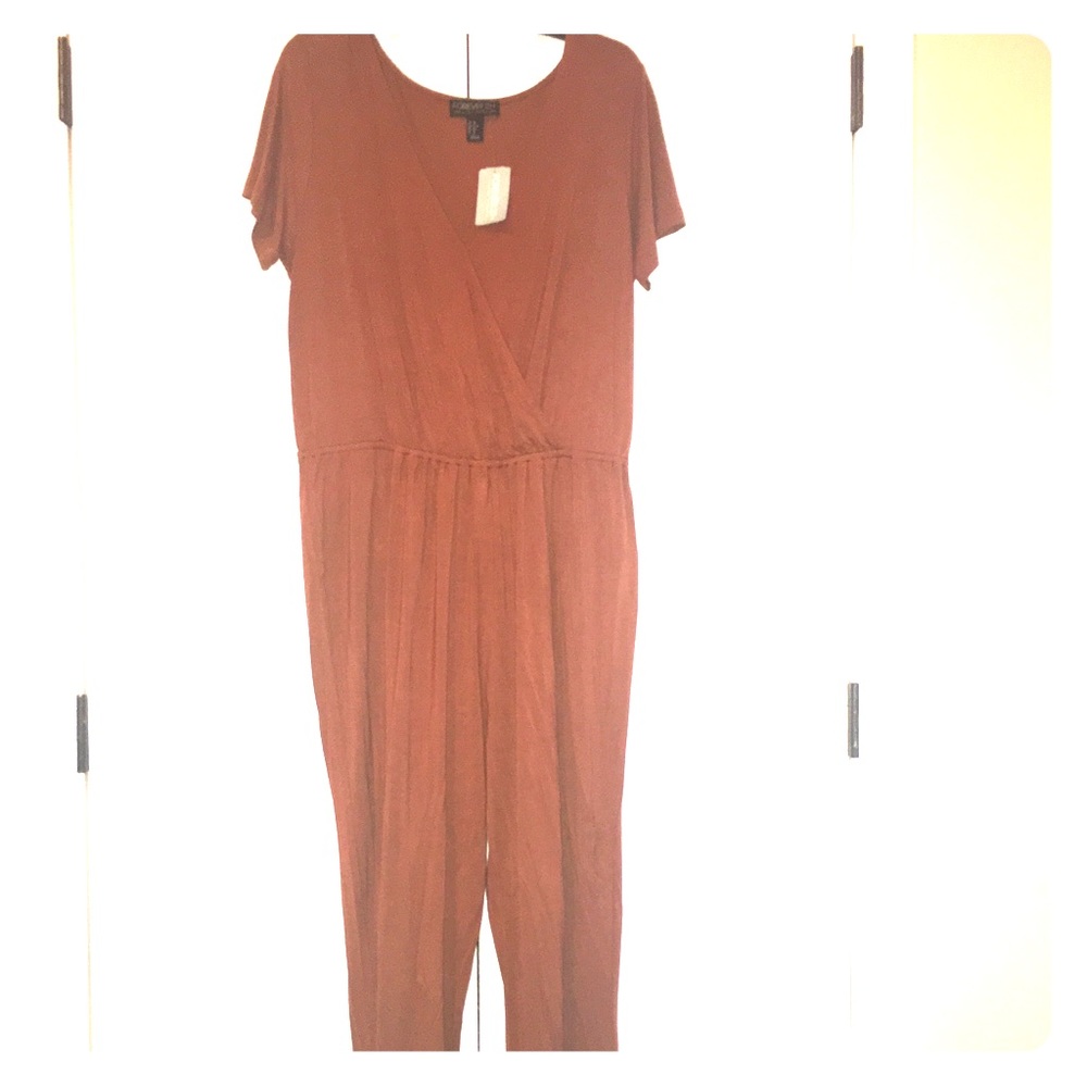 V cut jumpsuit